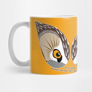 Northern Saw-whet Owl Eyes Mug